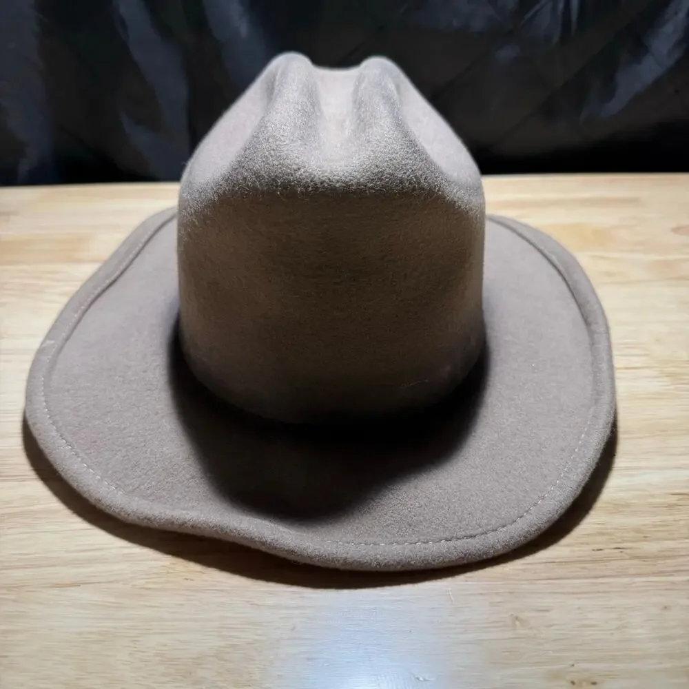 Cody James Large 100% Wool Studded Belt Cowboy Hat Men’s Size L